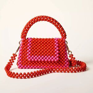 Colorblock Beaded Crossbody Bag - Kate Spade NY for Target Red/Pink